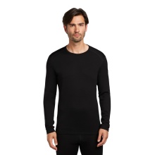 Icebreaker Underwear Thermo Long Sleeve Shirt 260 Tech Crewe - Merino Wool, close-fitting - black Men